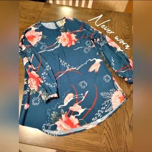 Jaase Absynthe Mini Dress in green, size small